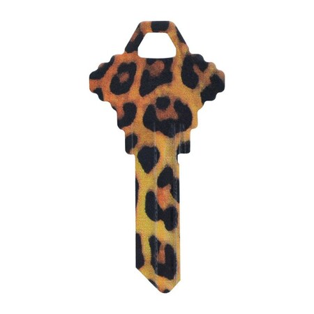 Wackey Leopard House/Office Universal Key Blank Single, 6PK